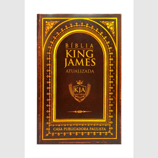 Bíblia Sagrada | King James Atualizada | Letra Hipergigante | Brochura | Old Book