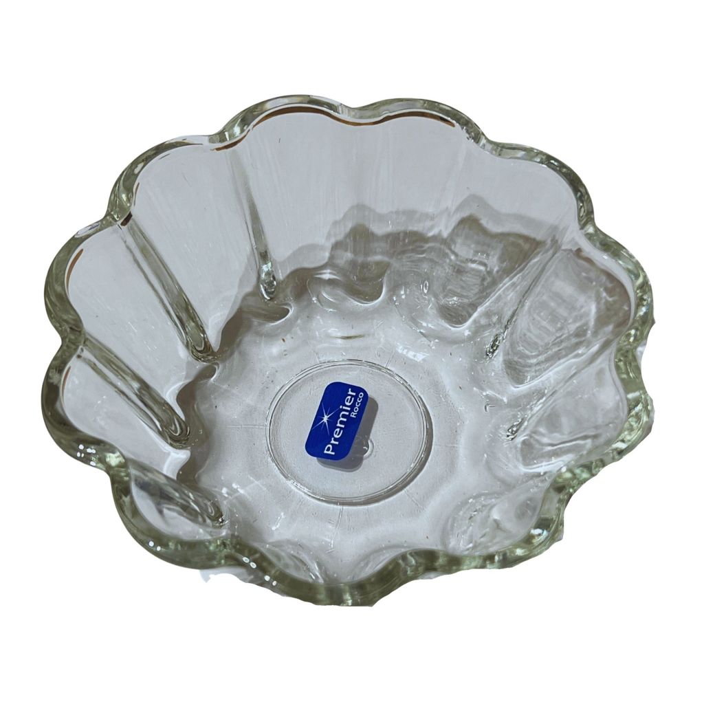 Kit Sobremesa Vidro 6 Peças Importada Bowl Sorvete Presente Premium