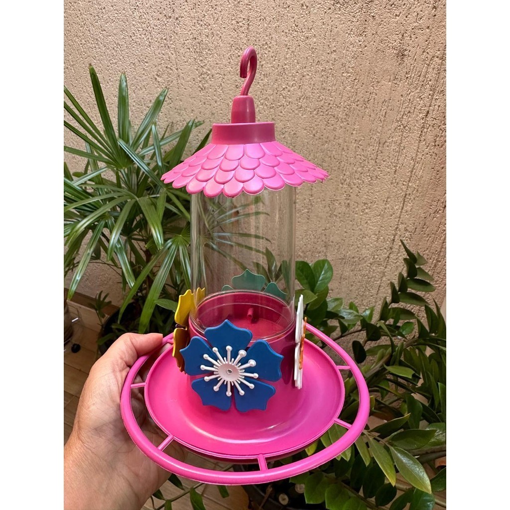 Kit 02 Bebedouros Para Beija Flores Com Bandeja 250ml | Shopee Brasil