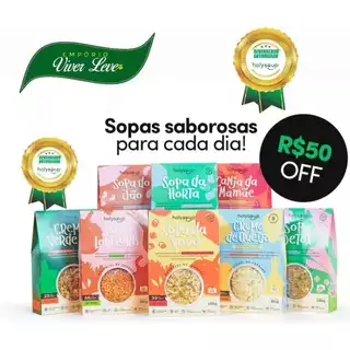 Kit 8 Sopas Holysoup Revendedor Autorizado