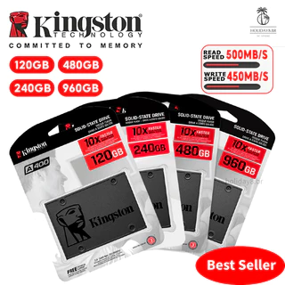 Kingston A400 SSD Sata 3 Solid State Drive 2.5 Inch - 960GB 120G/ 240 / 480g/1TB/2T
