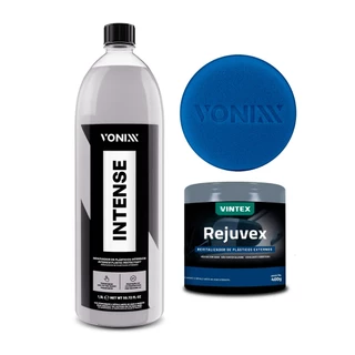 Kit Intense Renovador de Painel 2009056 1,5L Vonixx e Aplicador e Revitalizador