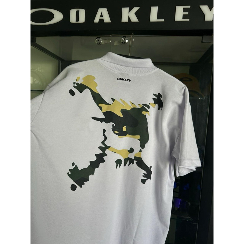 POLO OAKLEY CUSTOM , Skull camuflada