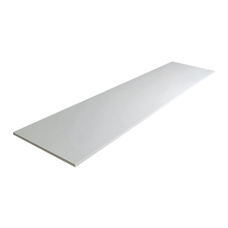 1 Prateleira 120x15 Mdf Branco Sob Medida Suporte Invisivel