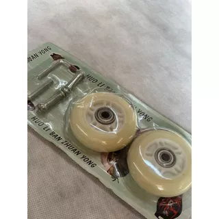 RODINHA SKATE C/ROLAMENTO C/EIXO E CHAVE ALLEM