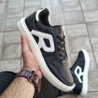 Sapatênis Masculino Couro Tênis Confortável Casual Solado Costurado Promoção