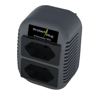 ProtectPlug 2 Tomadas - Dispositivo de Proteção Elétrica contra Surtos