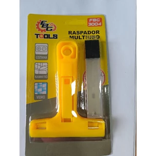 Raspador Plano Tintas Piso Vidro Cerâmica Azulejo 4 Laminas