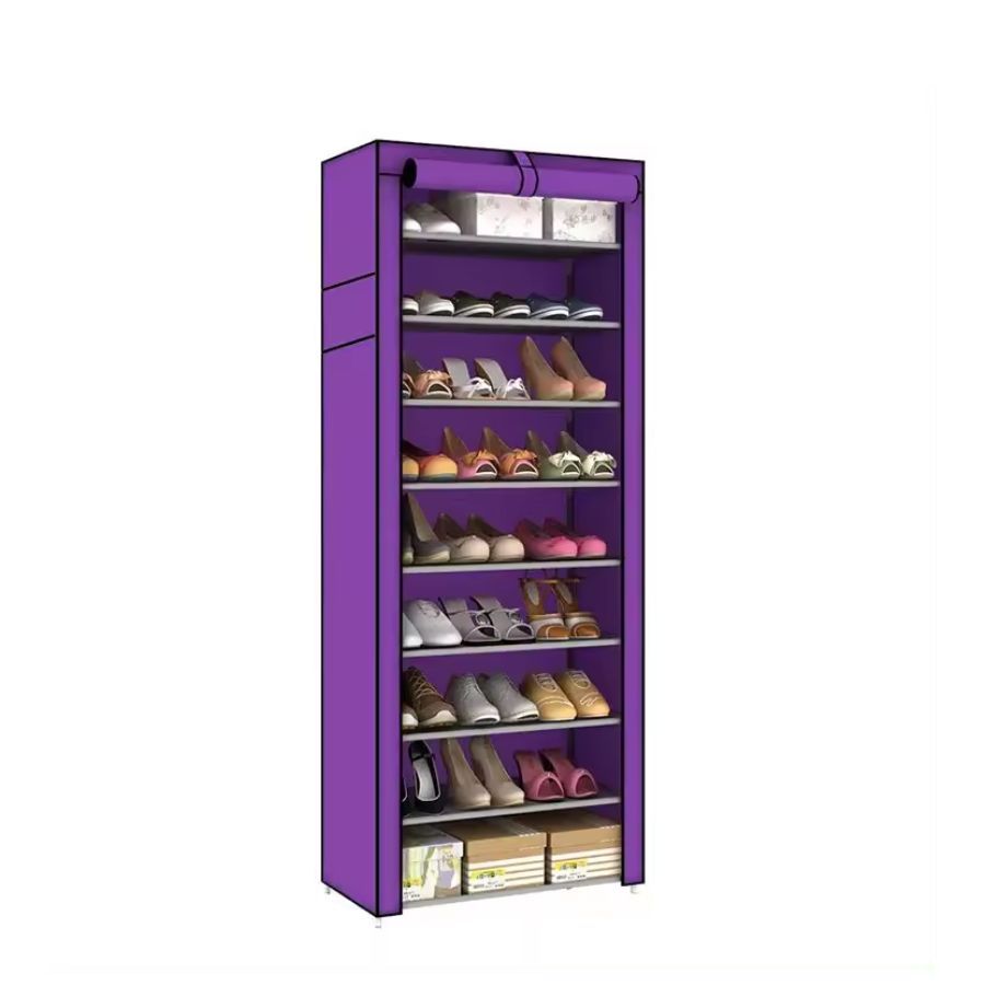 Sapateira 9 Andares Grande Capacidade Multiuso Organizador de Sapatos ...
