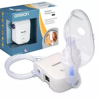 Inalador Compressor Nebulizador Portátil Omron NE-C803 Elite