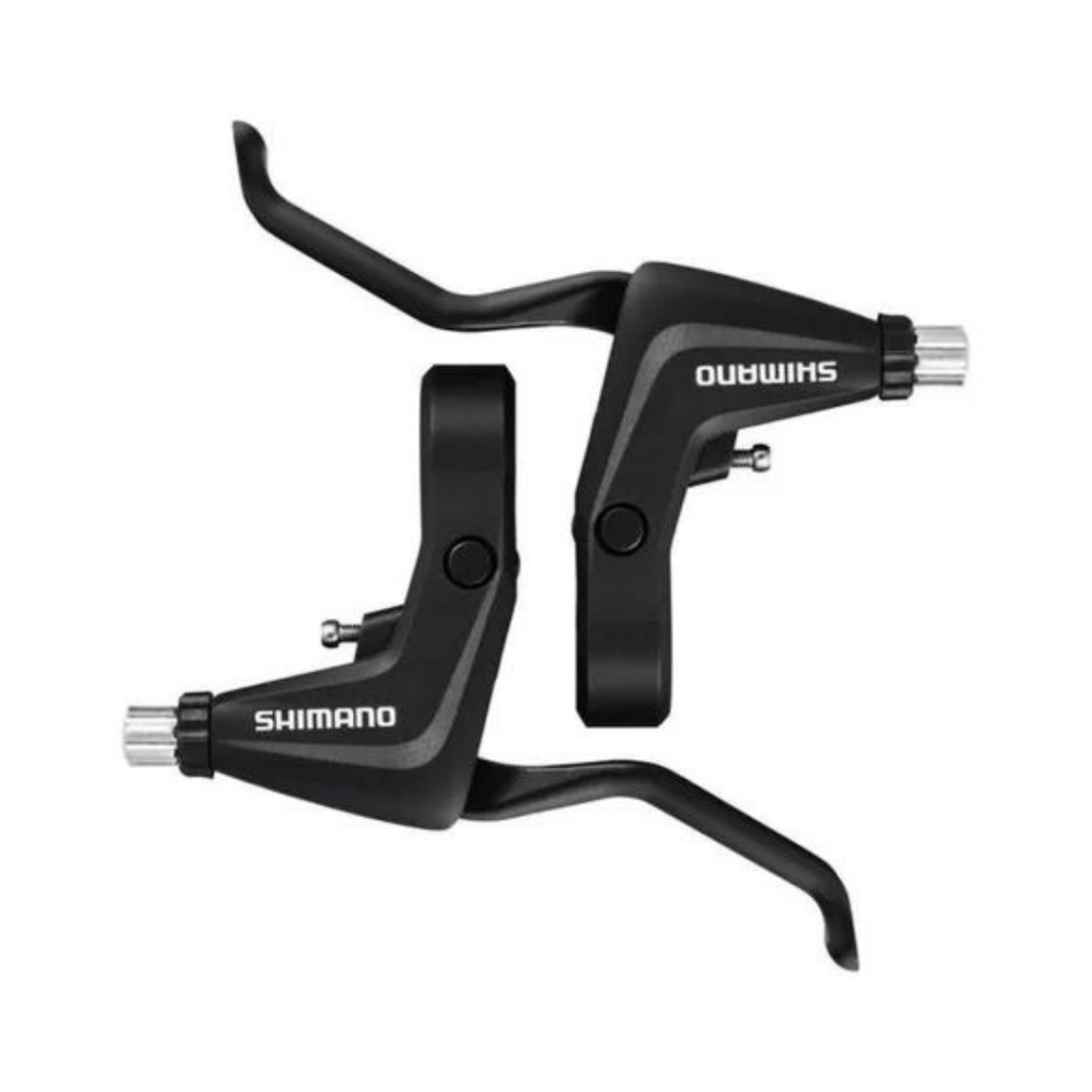 Par de Manete de Freio V-Brake Alivio M4000 T4000 Preto