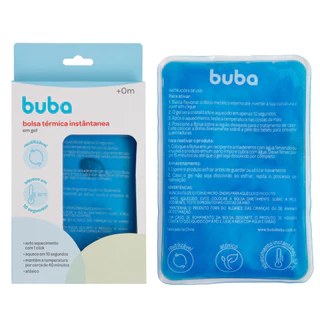 Bolsa Térmica Alivio Cólica e Dores Em Gel Aquecimento Em Um Click Buba