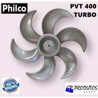 Hélice Ventilador Philco PvT 400 TURBO- 40cm - Cor Prata - Original