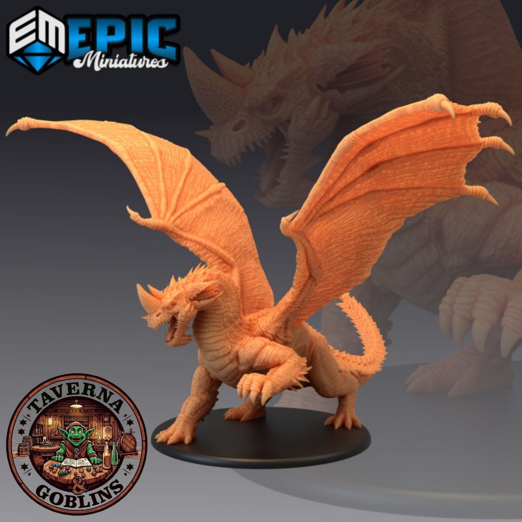 Adult Blue Dragon - Dragão Azul Adulto (Enorme)