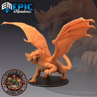Adult Blue Dragon - Dragão Azul Adulto (Enorme)