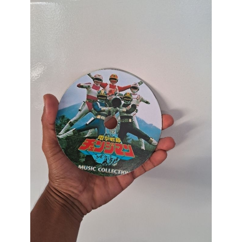 cd trilha sonora ost seriado jaspion jiraya jiban changeman kamen