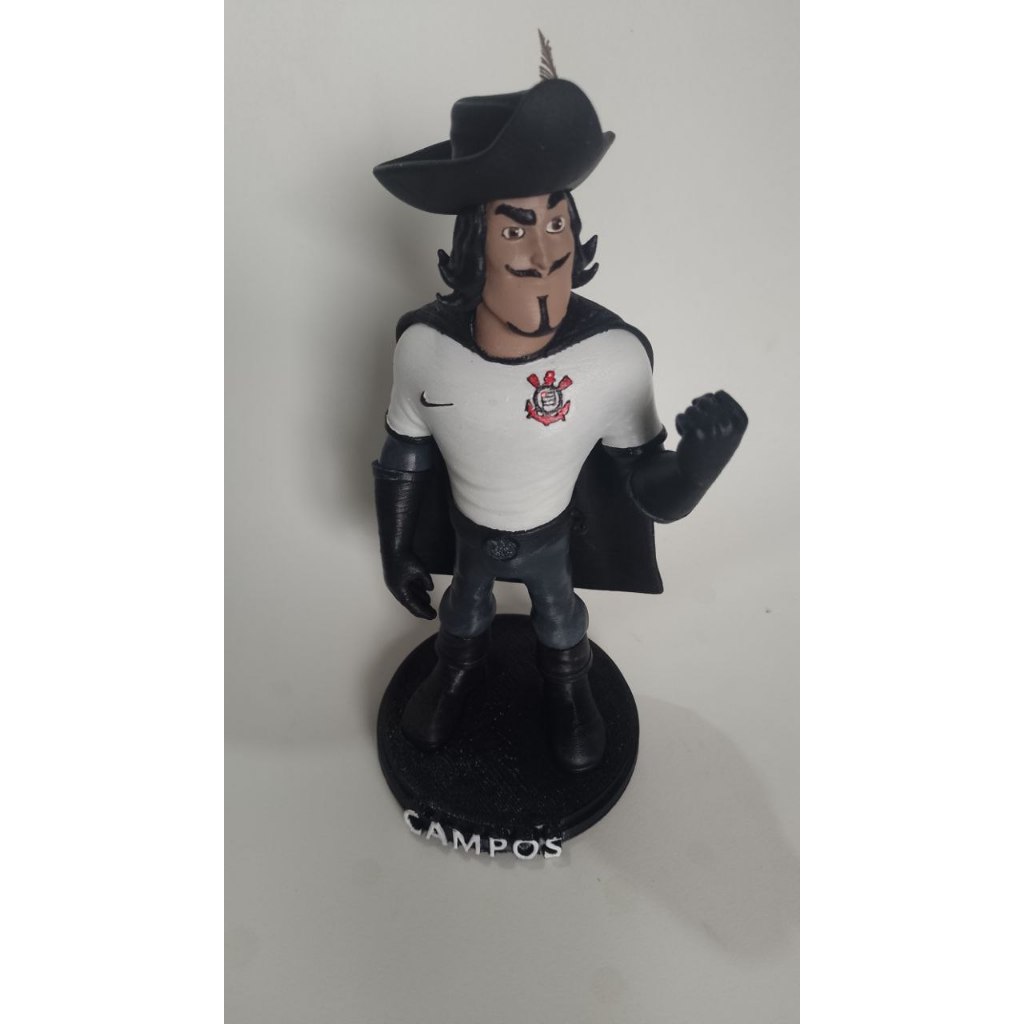 Mosqueteiro Mascote Corinthians | Shopee Brasil