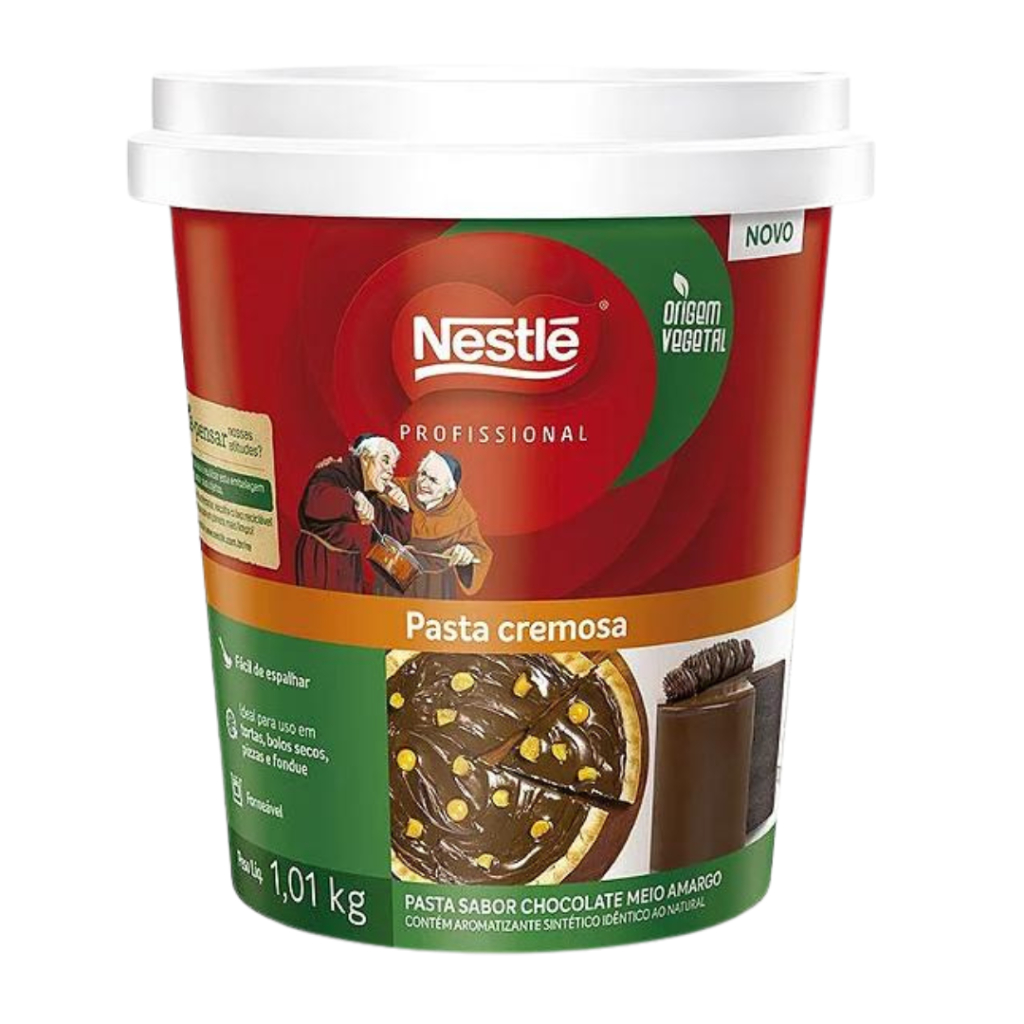 Pasta Cremosa Chocolate Meio Amargo Dois Frades 1,01kg