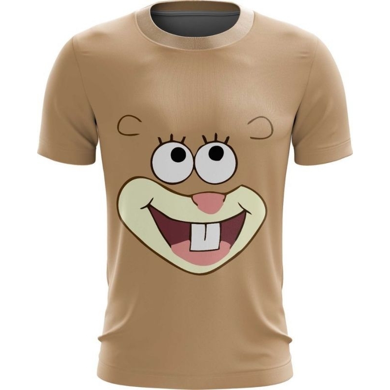 Camiseta Sandy Bochechas 100% Algodão