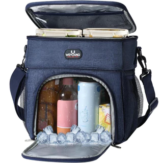 Bolsa Térmica Premium Grande Capacidade para Marmitas e Lanches, Academia, Trabalho, Fitness