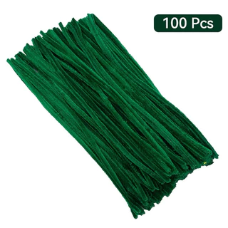 Haste de chenille 30 cm 100 unidades Para artesanato