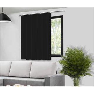 Cortina Blecaute Blackout 140x140cm PTrilho 100% PVC Corta Luz Quarto Sala Escritório Envio Imediato