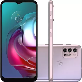 Smartphone Motorola Moto G30 128GB White Lilac 4GB RAM - Exposição