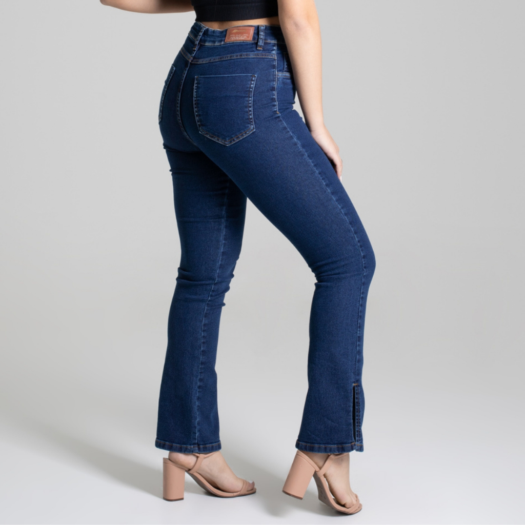 Jeans Feminina CalÃ§a Jeans Com Bojo Sawary Calça Jeans Feminina