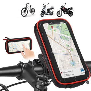 Suporte Case Moto Carregador Usb Case Impermeavel Para Smartphone Ate 6.3", Veículo de motocicleta BMG-19