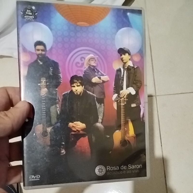 dvd Rosa de Saron(Acustico ao vivo) | Shopee Brasil