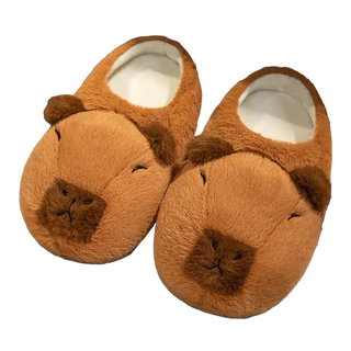 Pantufas de Pelúcia Capivara