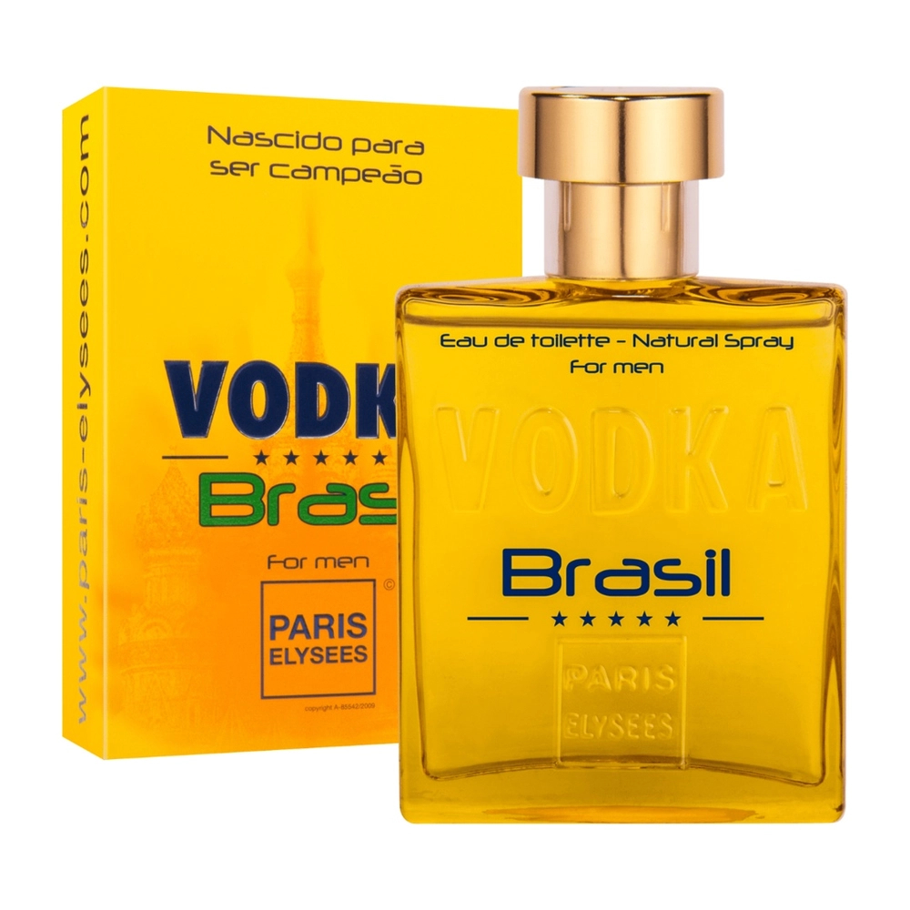 Vodka Brasil Yellow Masculino Toilette 100ml