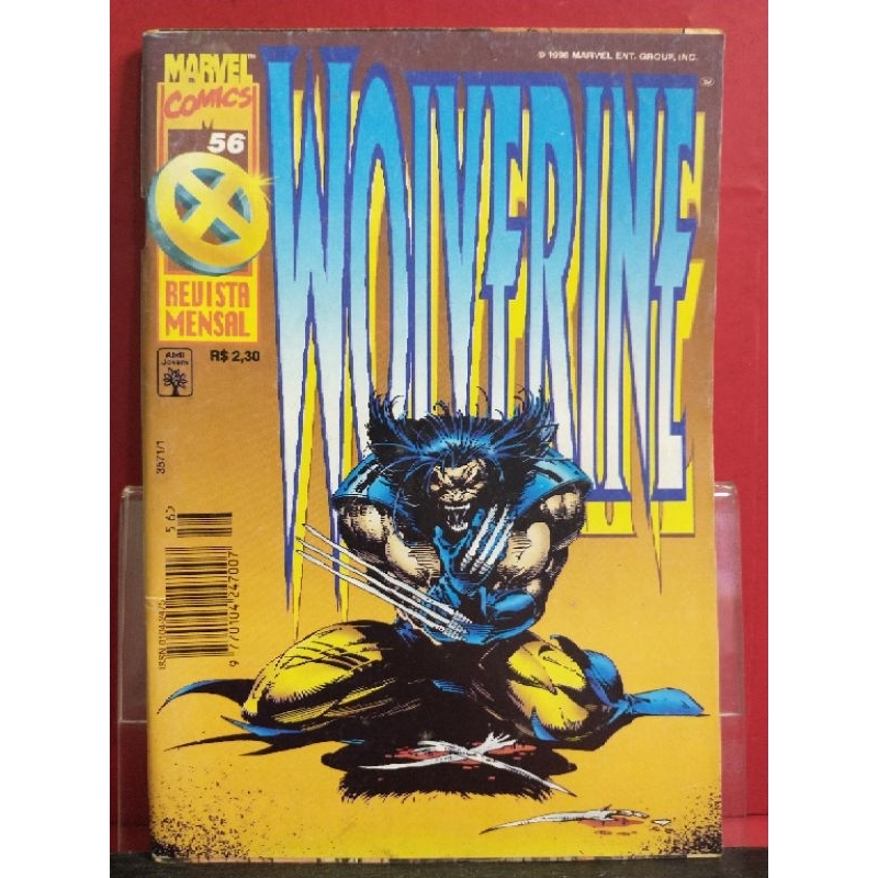 HQ Wolverine 56 (Ed Abril 1996) | Shopee Brasil