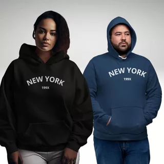 Moletom Plus Size New York