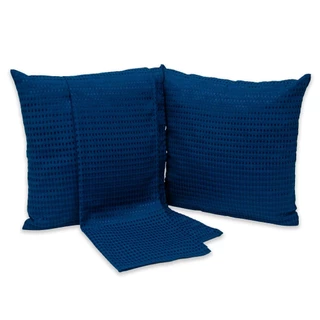 Kit Peseira Queen com 2 Capas de Almofadas Piquet Favinho - A Cama dos Seus Sonhos
