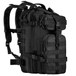 Mochila Assault Preta Invictus 30l Miliatar Tatica Molle Cor Preto cod 1865