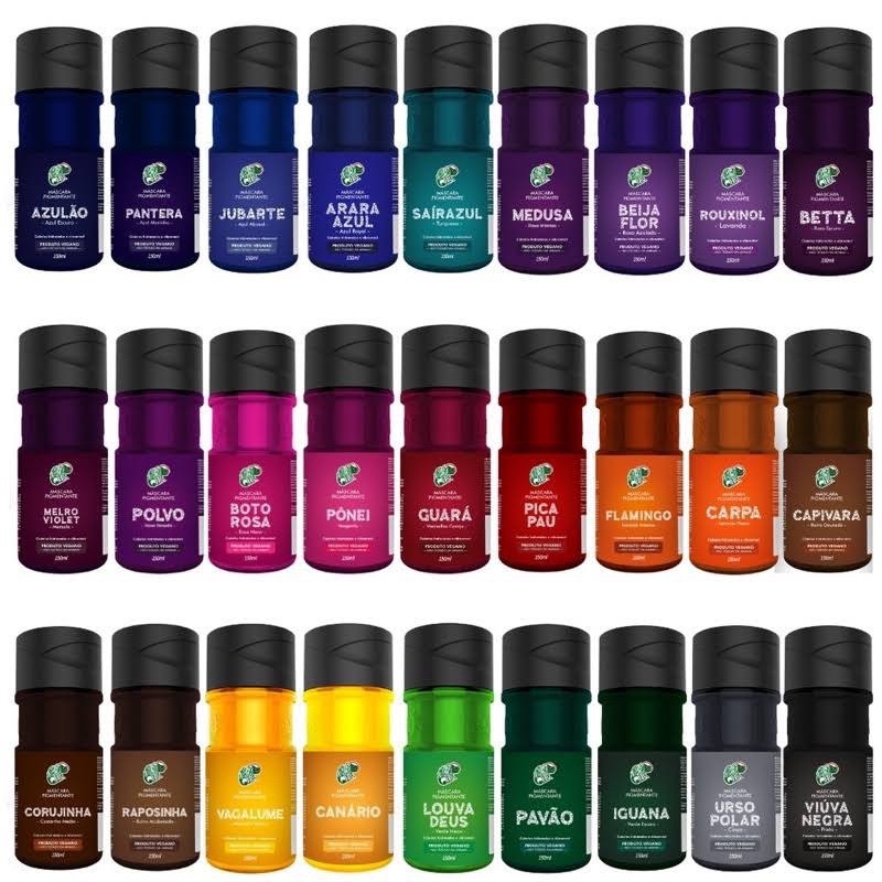 MÁSCARA PIGMENTANTE KAMALEÃO COLOR - VARIAS CORES - 150ML