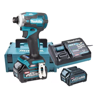 Parafusadeira de Impacto à Bateria 40V XGT 2,5 Ah TD001GD201 Makita