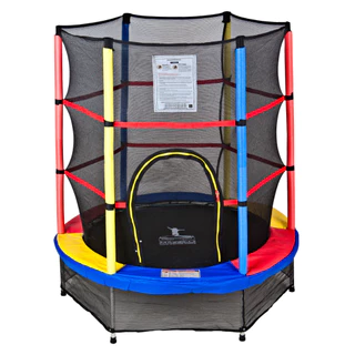 Cama Elástica Trampolim Pula Pula Colorido 1,40m 45kg