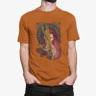 Camiseta Básica Elden Ring Malenia 100% Algodão Manga Curta
