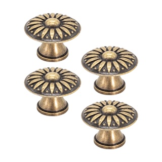 Kit 4 Puxadores Móveis Armário Penteadeira Guarda Roupa Flower