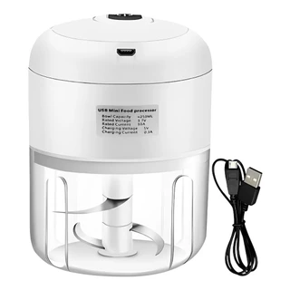 Mini Processador De Alimentos Bivolt Moedor Elétrico S/fio