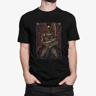 Camiseta Básica Elden Ring Malenia 100% Algodão Manga Curta