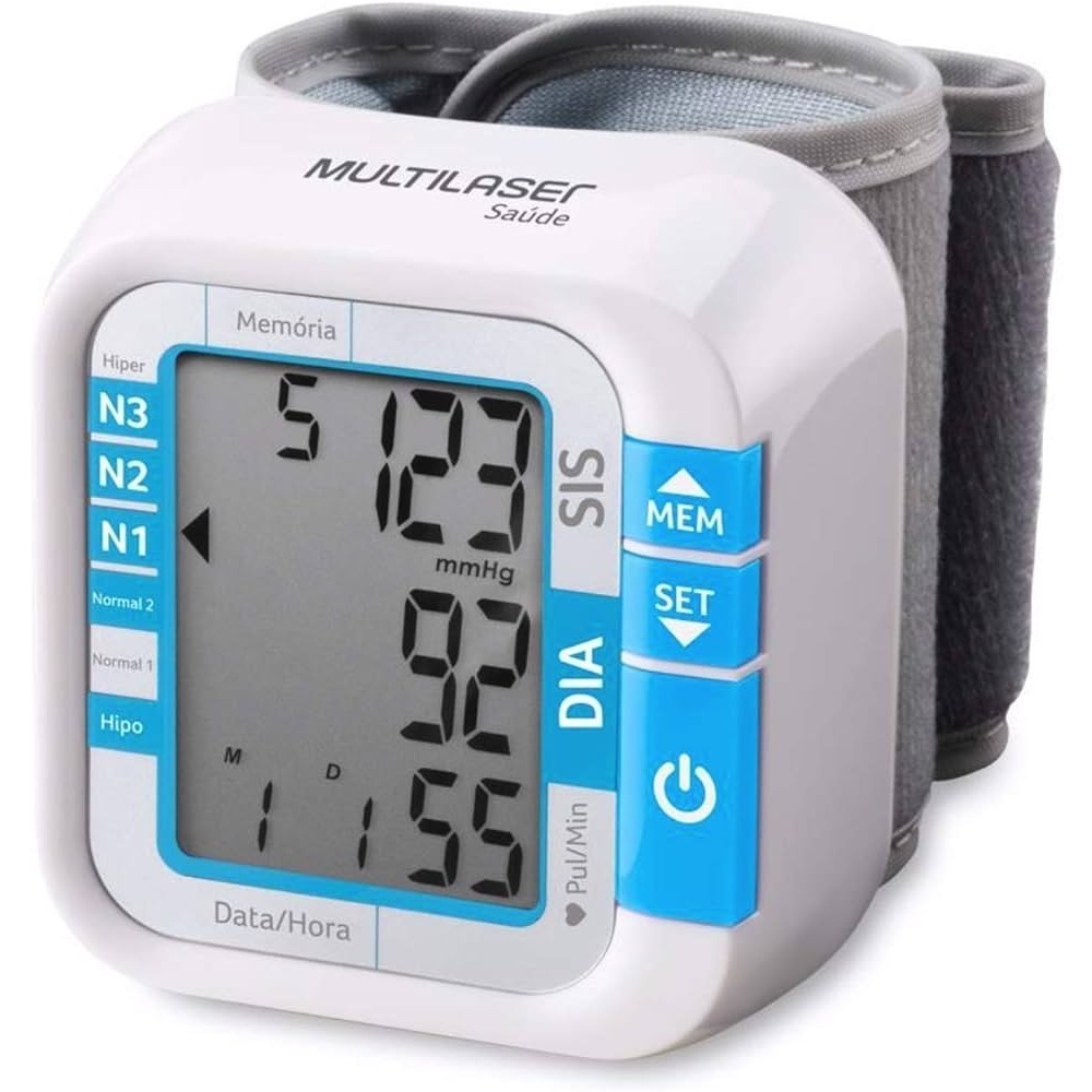 Aparelho De Medir Pressão Digital Pulso Multilaser HC204 | Shopee Brasil