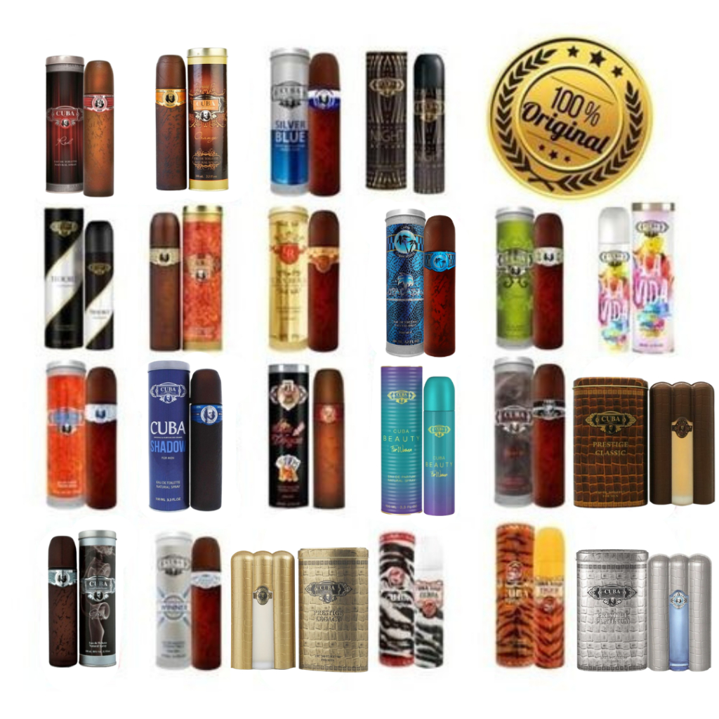 Perfume Cuba Paris 100ml Original Importado Eau de Parfum
