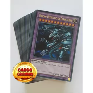 Yugioh Deck DRAGÃO BRANCO DE OLHOS AZUIS 02 - Cartas Originais