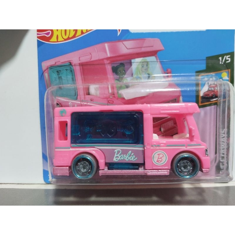 Barbie Dream Camper Van Hot Wheels 1 64 Shopee Brasil