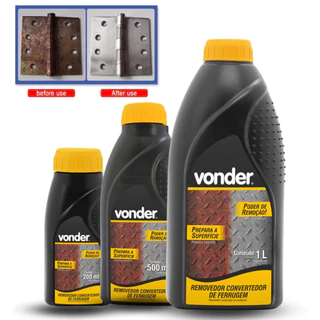 Removedor Convertedor Desoxidar 200ml, 500ml, 1 Litro Vonder