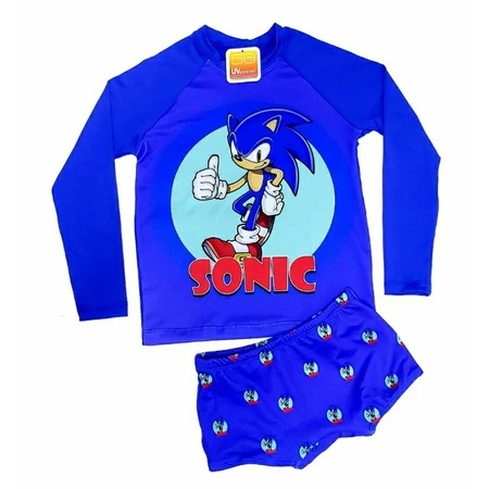 Conjunto banho com proteção UV menino 