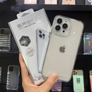 Capa Acrílico Transparente Space Para Iphone 7/8 PLUS X/XS XR XS MAX 11 12 13 14 15 PRO MAX